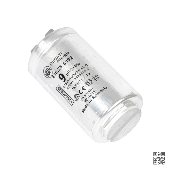 Hình ảnh tụ điện máy sấy Electrolux chính hãng